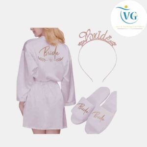 Robe de Chambre Satin Personnalisée